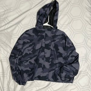 Large rain jacket